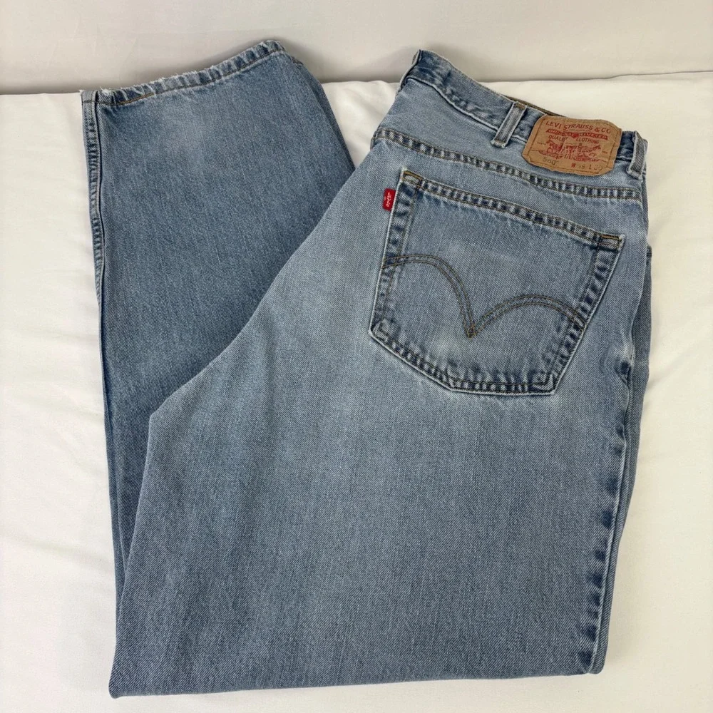 Levi's 560 Baggy Loose Fit Tapered Jeans Mens 38x30 (37x30)‎ Y2K
